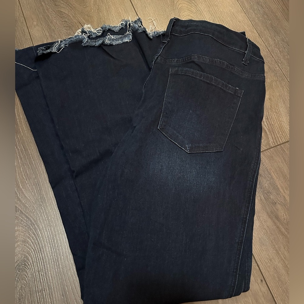 Flying monkey flare jeans